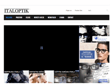Tablet Screenshot of italoptik.com